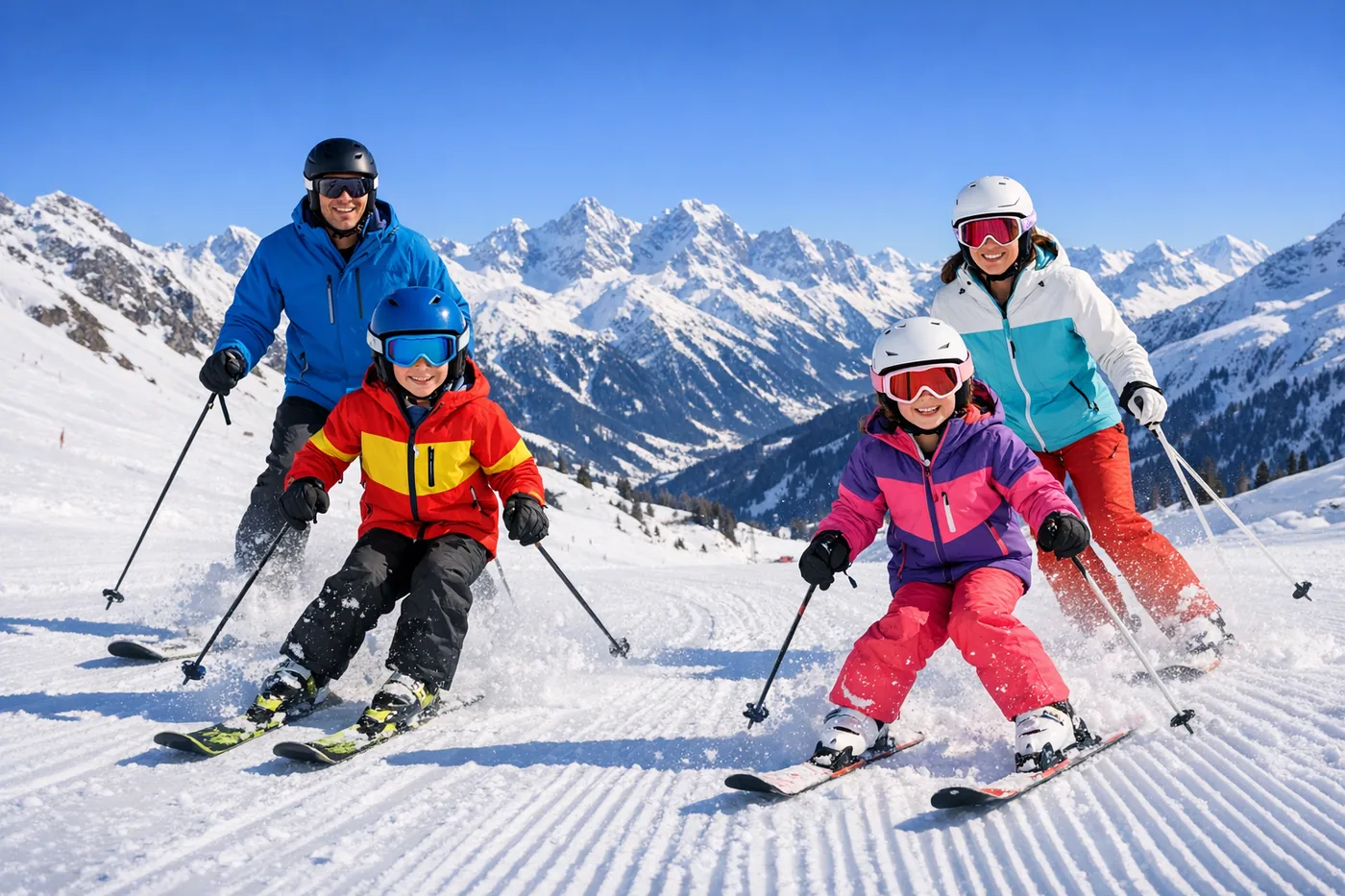 Familienskiurlaub