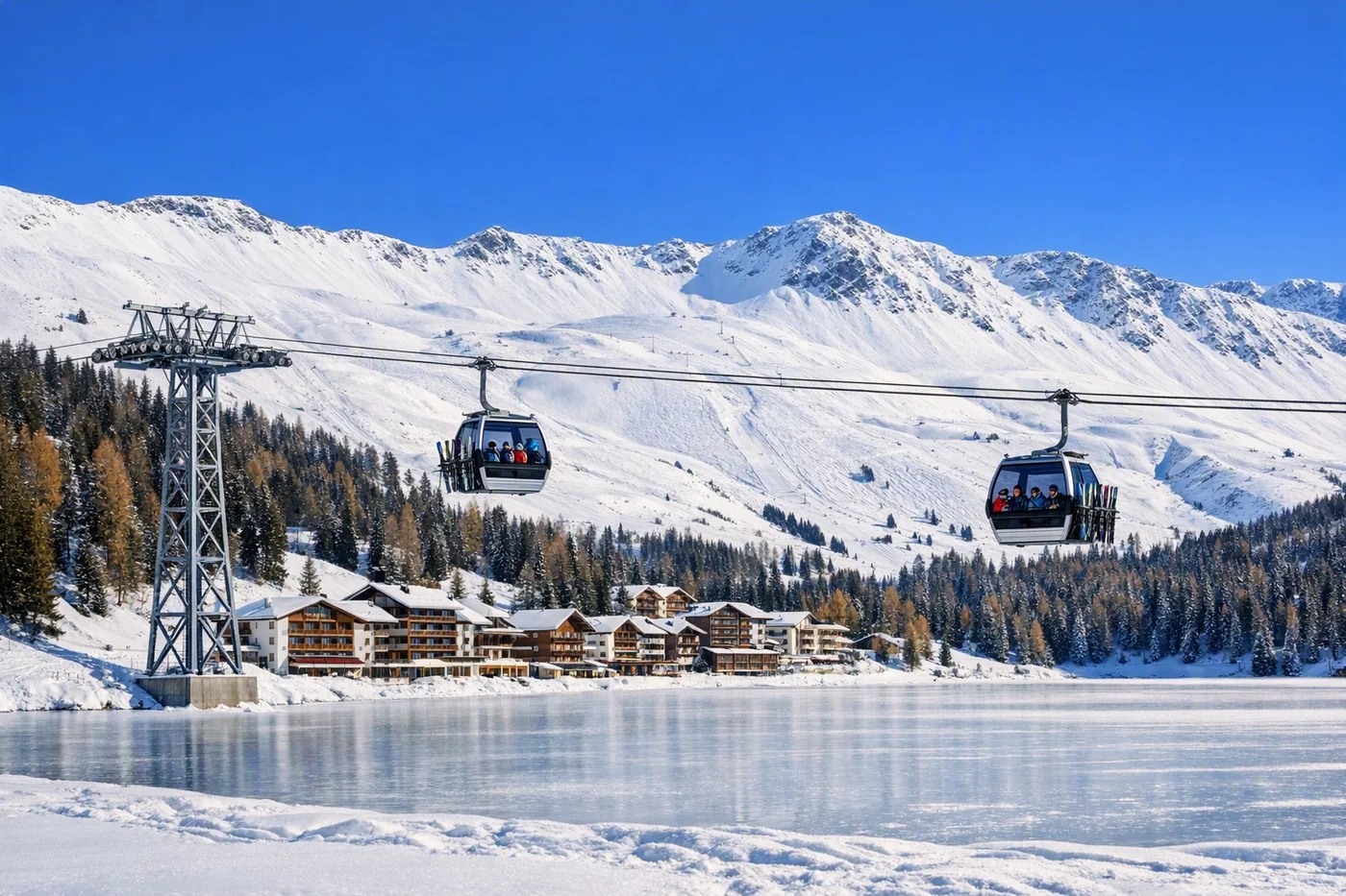 Skiurlaub in Arosa Lenzerheide i Schweiz