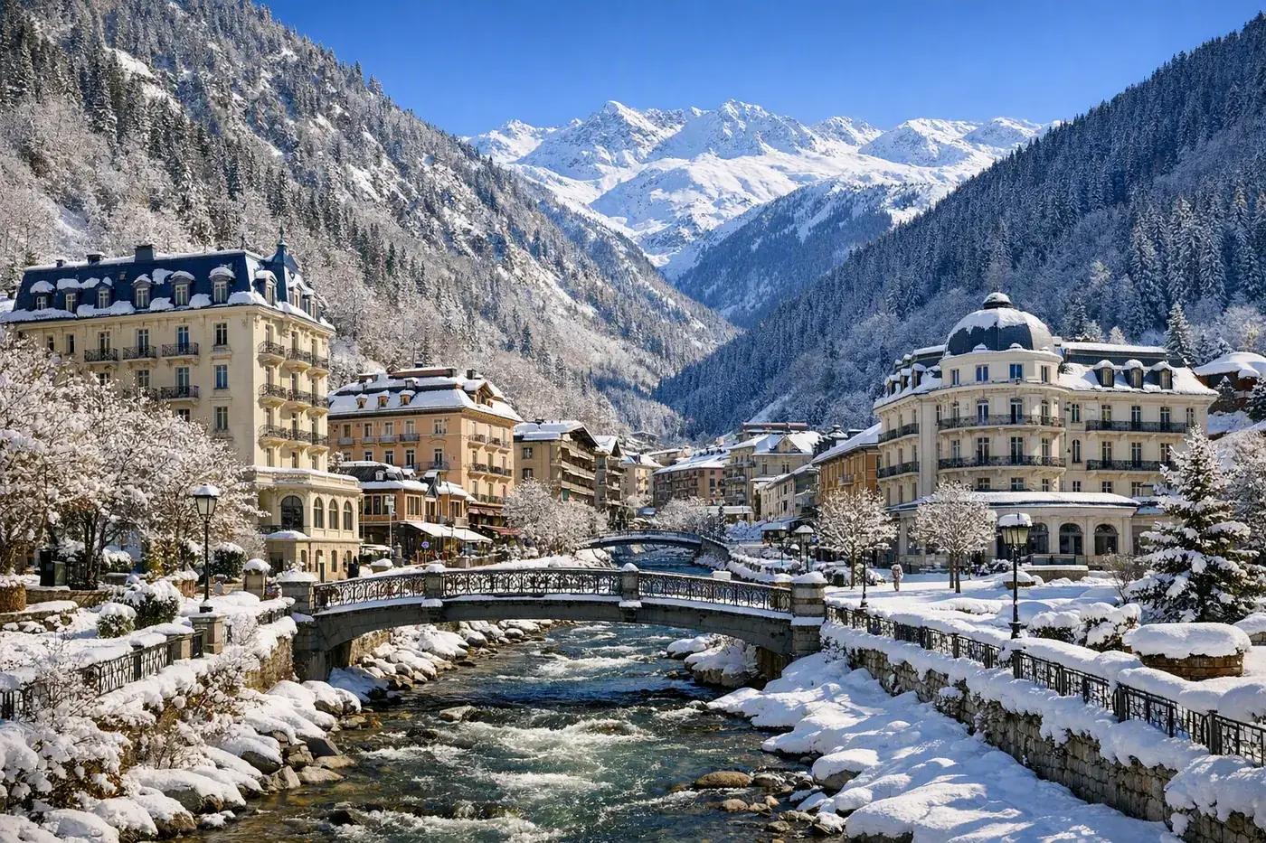 Skiurlaub in Brides-les-Bains i Frankreich