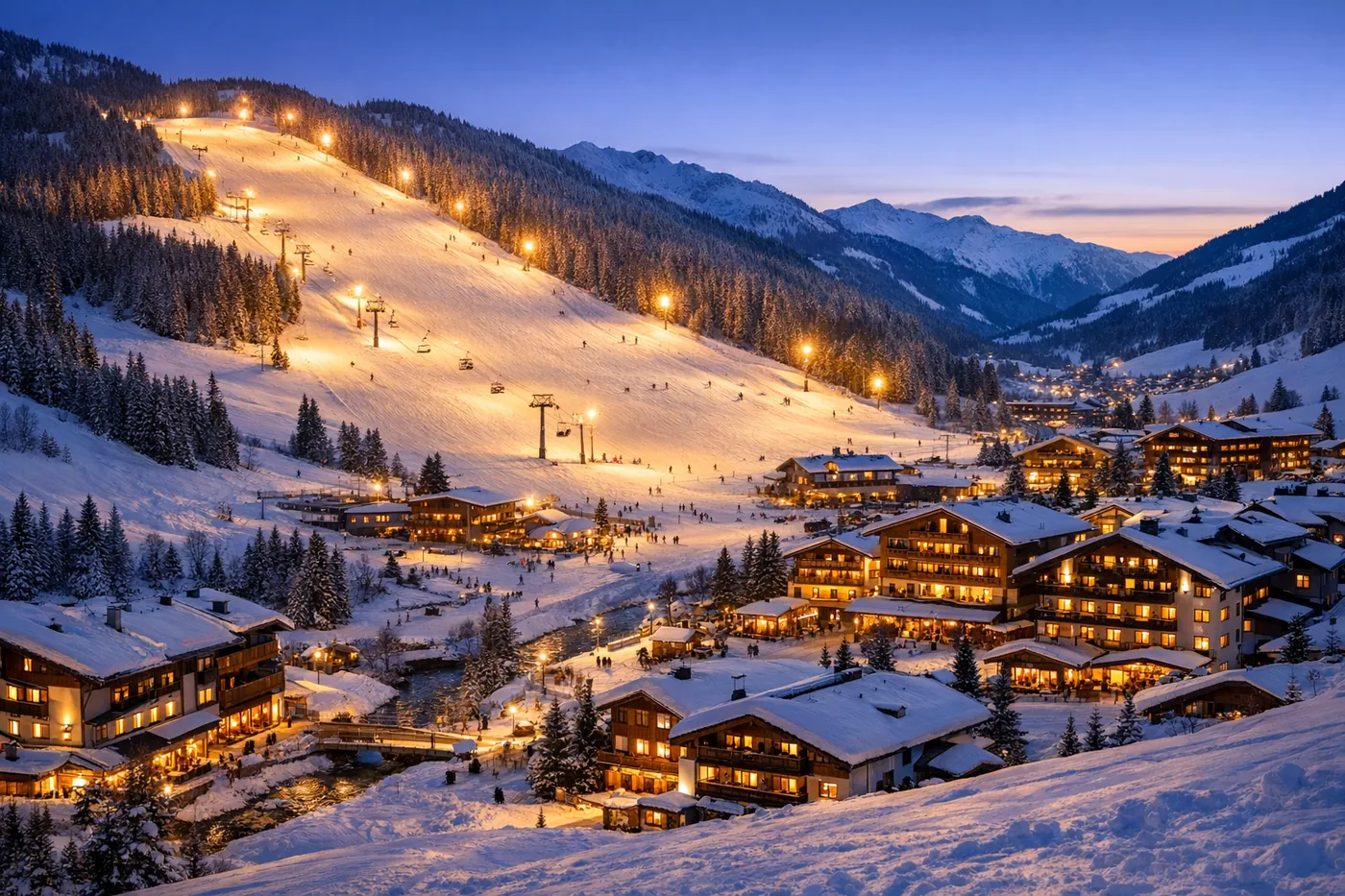 Skiurlaub in Flachau i Österreich