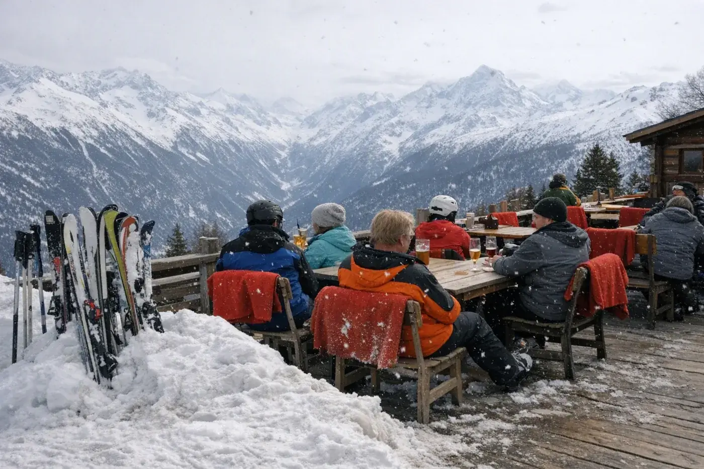Skifahren in Grächen