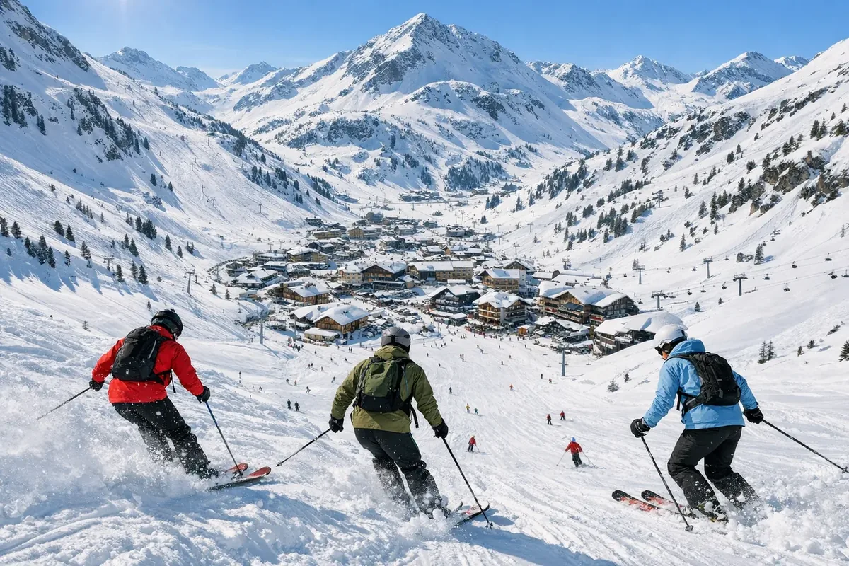 Skifahren in Obertauern