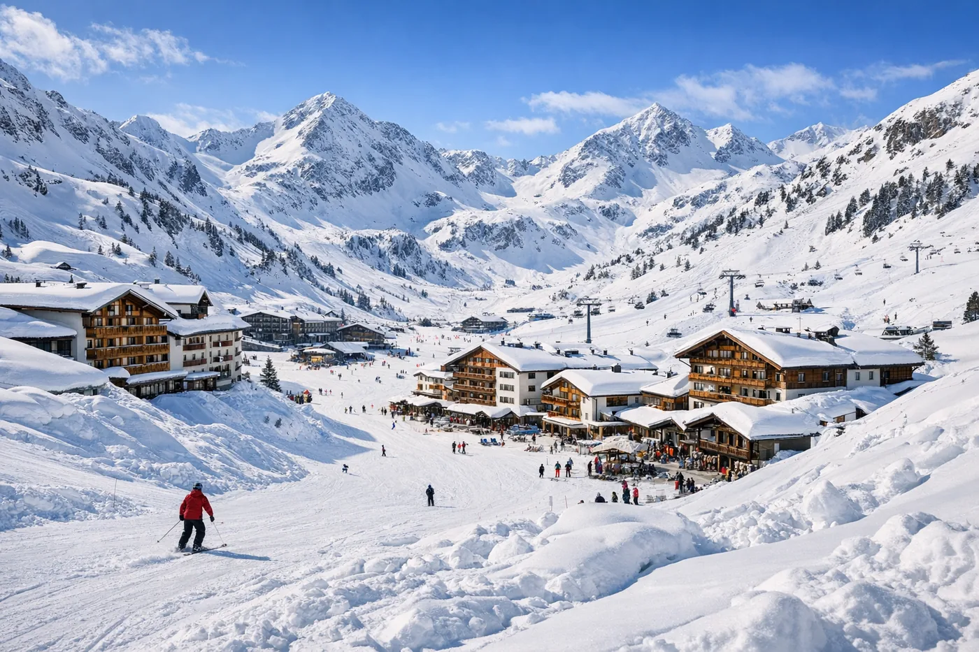 Skiurlaub in Obertauern i Österreich