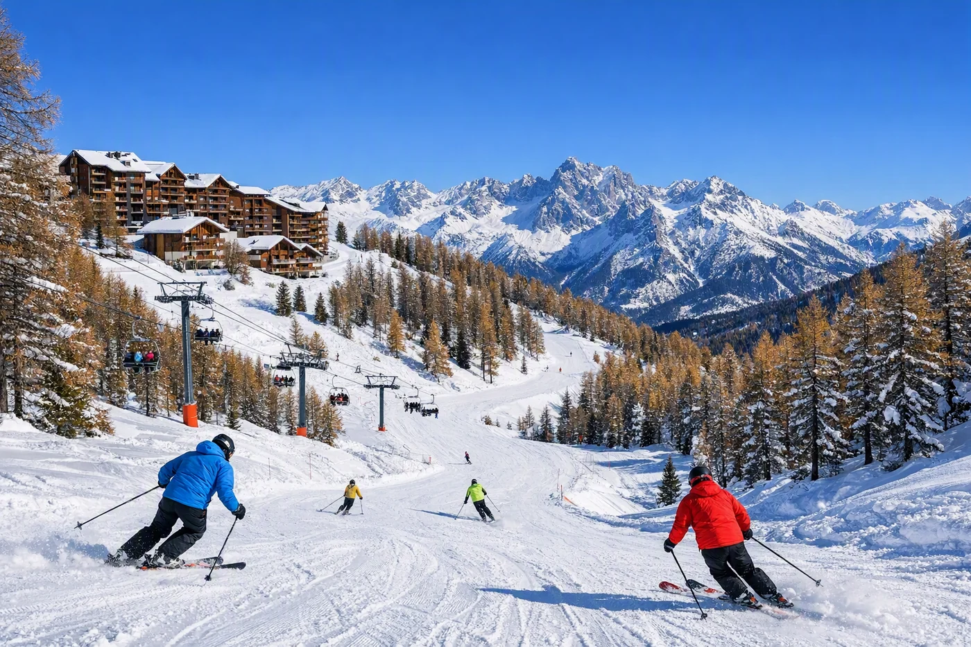 Skiurlaub in Risoul i Frankreich