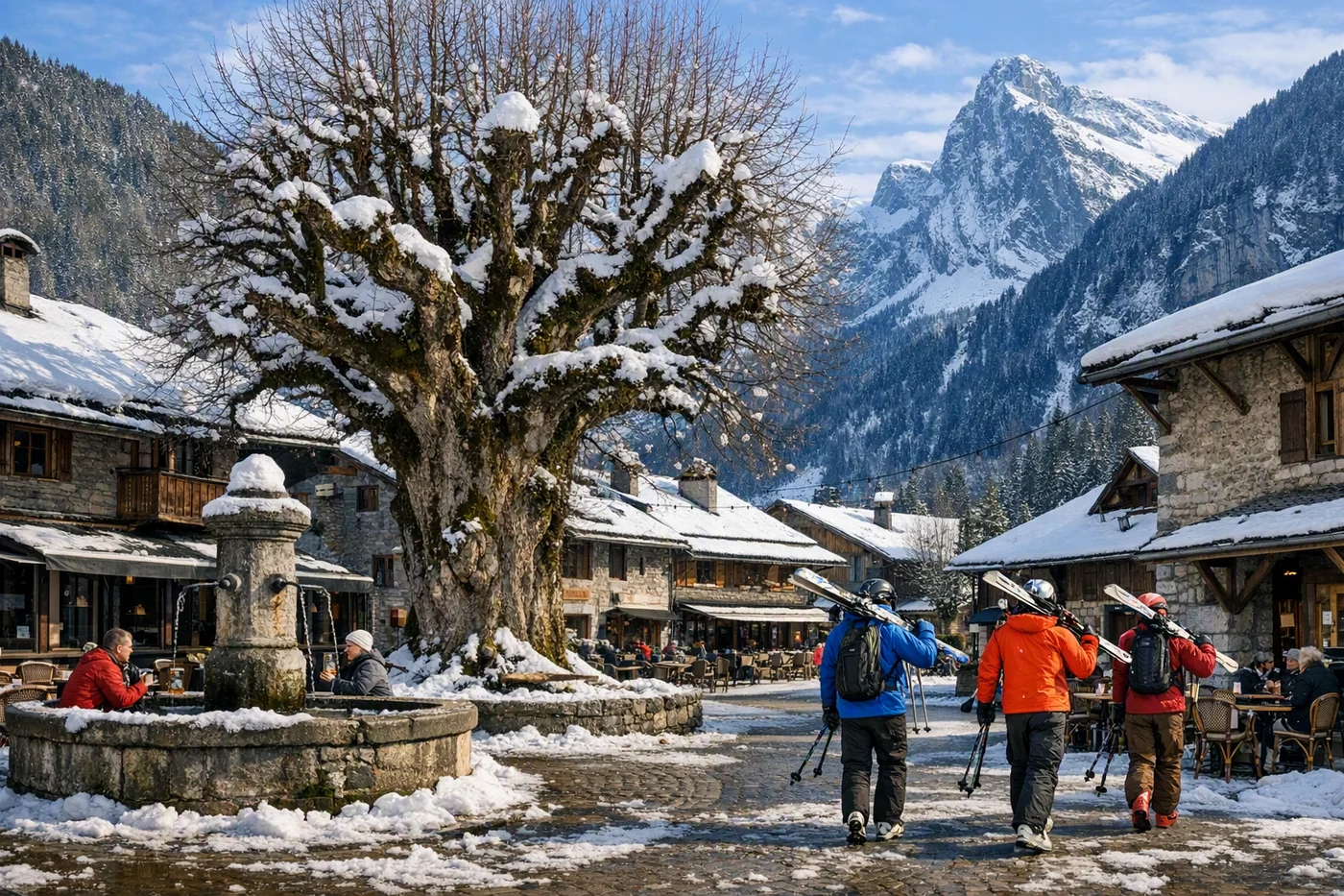 Skiurlaub in Samoëns i Frankreich