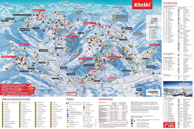 Pistenplan Kirchberg
