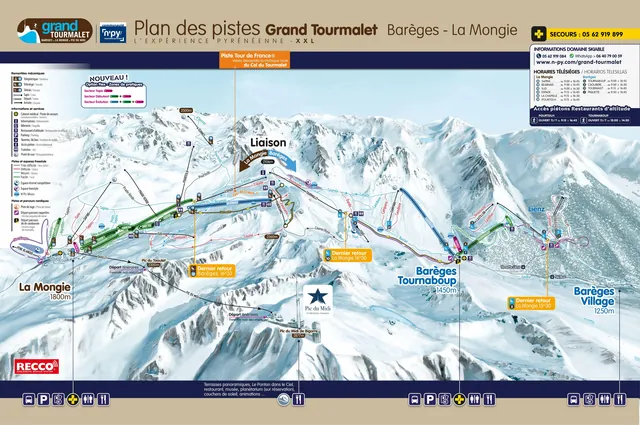 Pistenplan Samoëns