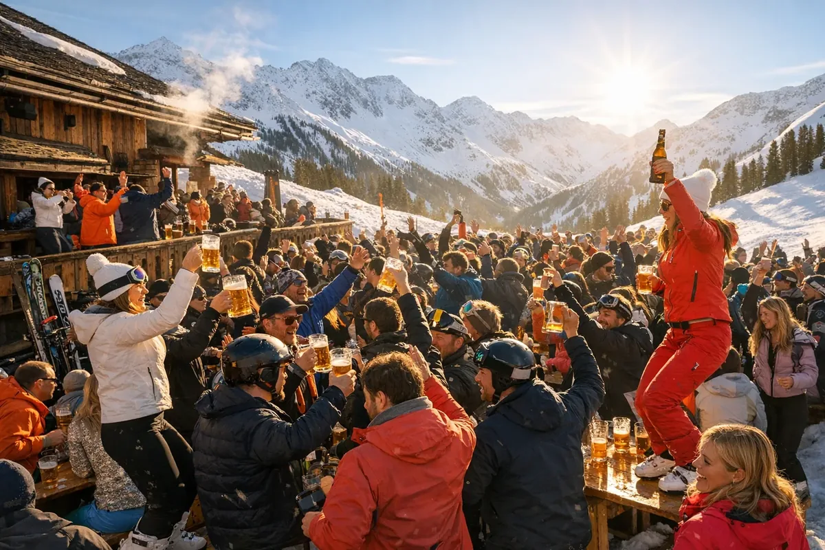 Skifahren in St. Anton