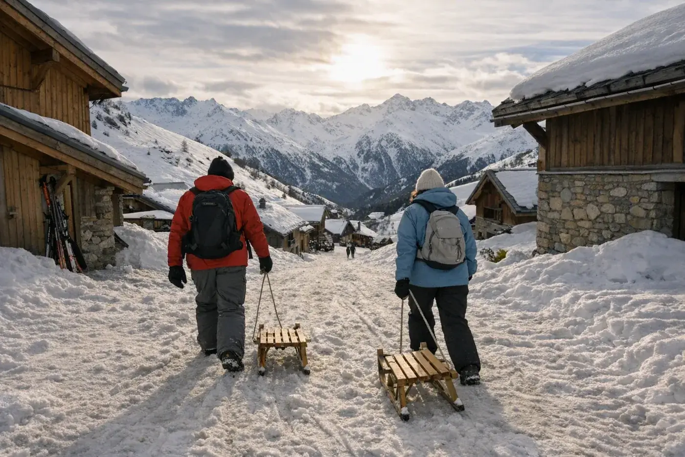 Skifahren in Valmeinier