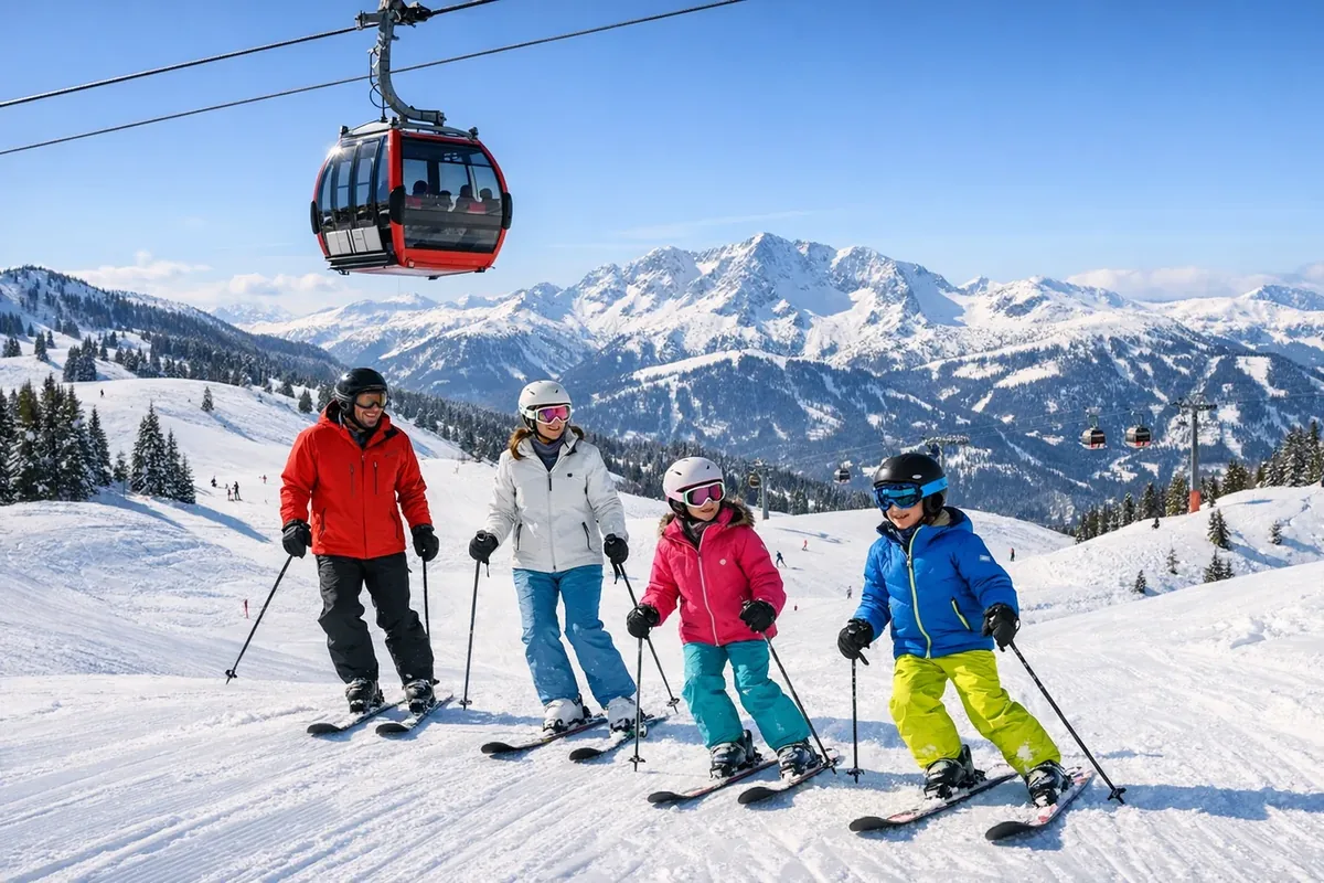Skifahren in Wagrain