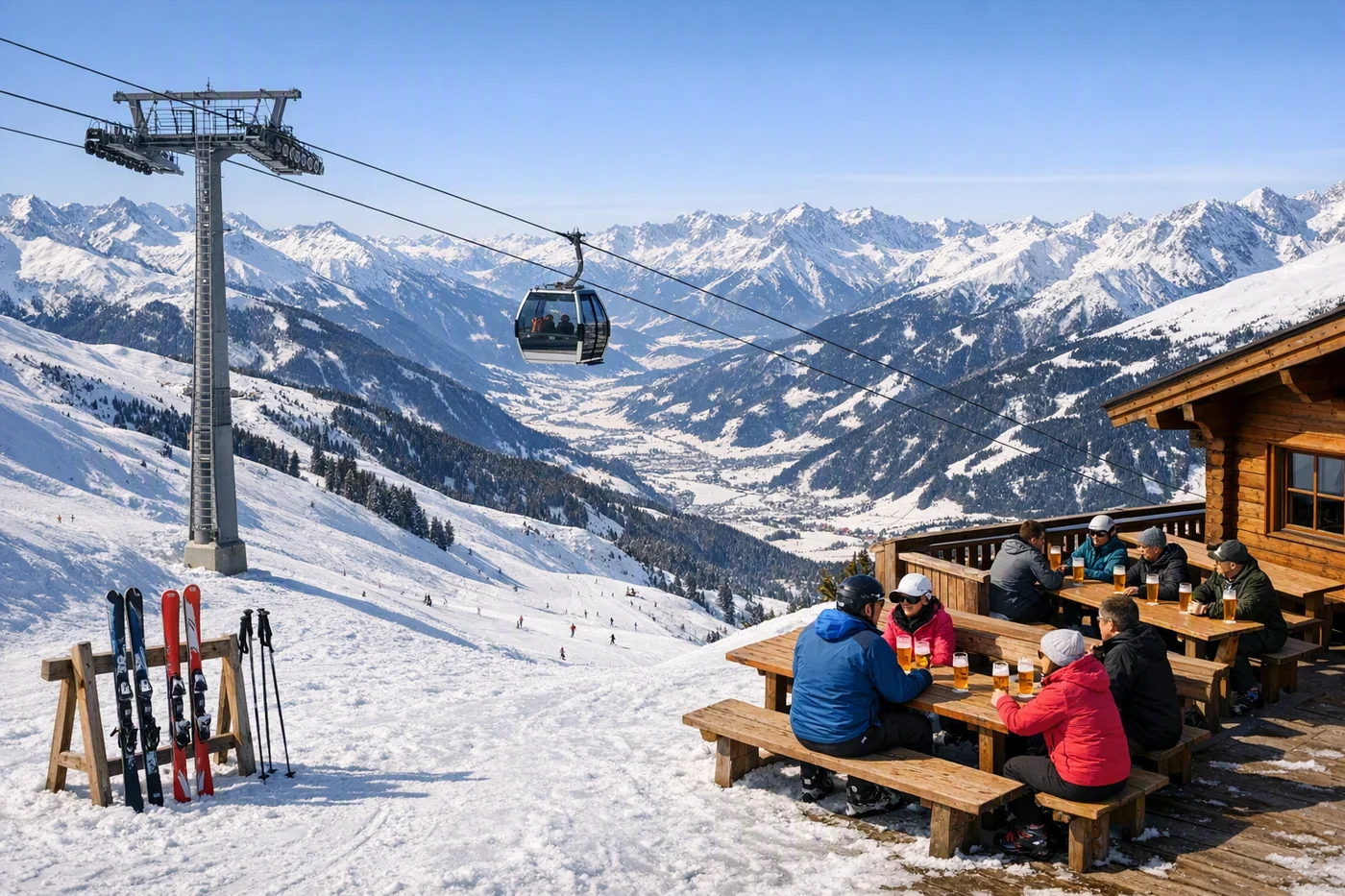 Skiurlaub in Zillertal Arena i Österreich